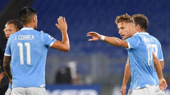Lazio, Immobile - Correa tra le migliori coppie gol d'Europa: tutti i numeri