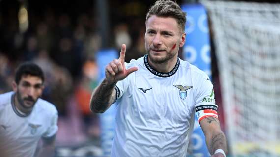 Lazio, doppietta da record per Immobile: solo Luca Toni prima di lui