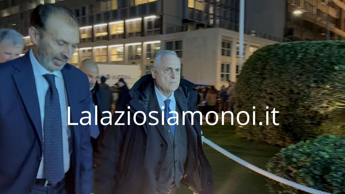 Lazio, Lotito: "Lo dico davanti a Sarri, prometto tre cose..."