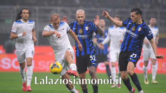 Lazio, contro l'Inter fai fatica: le troppe sconfitte devono far riflettere