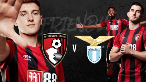 UFFICIALE - Amichevole tra Bournemouth e Lazio il 2 agosto in Inghilterra