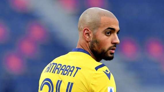 Milan - Verona, espulso Amrabat: non ci sarà contro la Lazio
