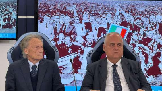 Lazio, presentazione "Diluvio e Delirio": Lotito insieme a Cragnotti, rivivi il live