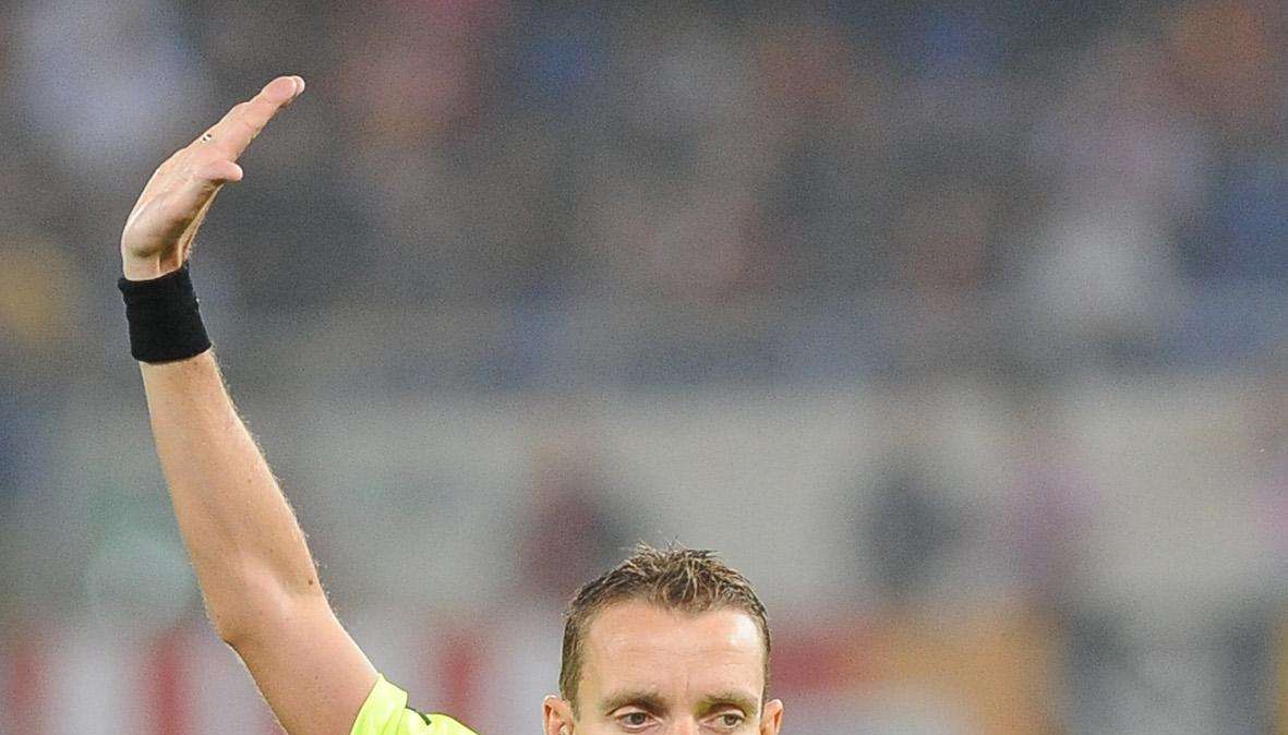 Arbitri, Catania-Lazio affidata a Mazzoleni
