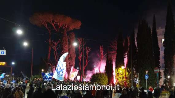RIVIVI LA DIRETTA - Lazio, 122 anni di storia: Piazza della Libertà è biancoceleste - FOTO&VIDEO