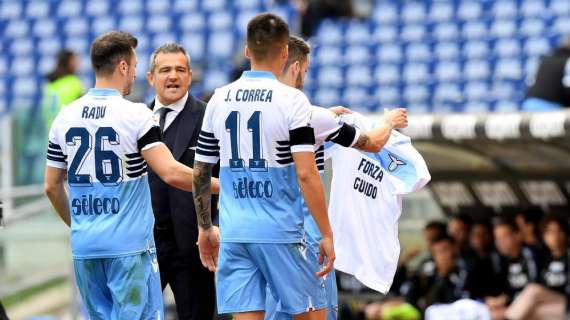 Lazio - Parma, Luis Alberto dedica il gol a Guerrieri: "Forza Guido!" - FOTO