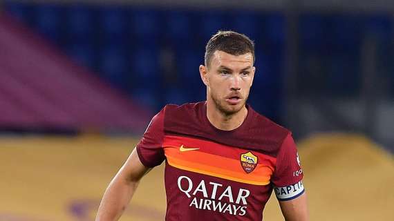 Roma, niente Parma per Dzeko: tampone ancora positivo