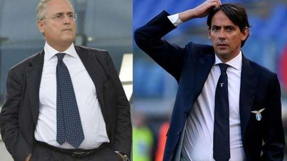 Lazio, atteso l'incontro Lotito-Inzaghi: sul tavolo rinnovo e piano Champions