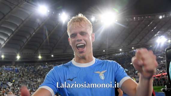 Lazio, Provstgaard entusiasta: "Una notte perfetta davanti alla nostra gente" - FOTO