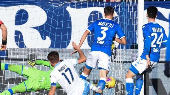 La Lazio suona la ‘Nona’: Immobile meglio di Salas