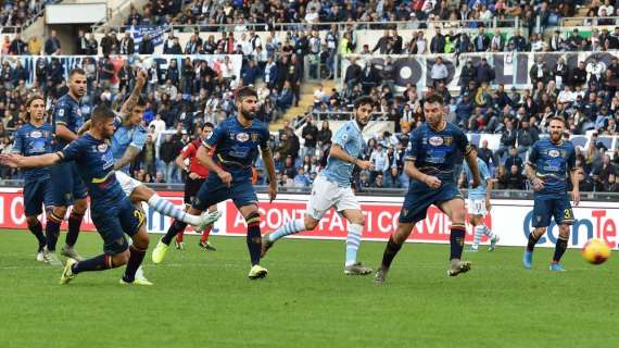 Lazio - Lecce, annullato il gol a Lapadula: ecco il motivo del regolamento