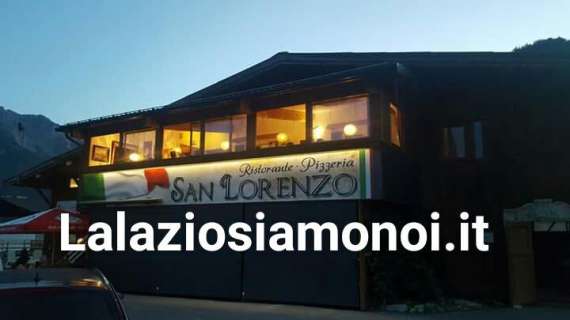 WALCHSEE GIORNO 6 - 'La cena per farli conoscere': la squadra si ritrova al ristorante San Lorenzo - FOTO