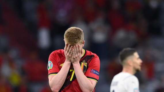Belgio, De Bruyne duro: "Dobbiamo essere realistici non abbiamo 22 top players come l'Italia"