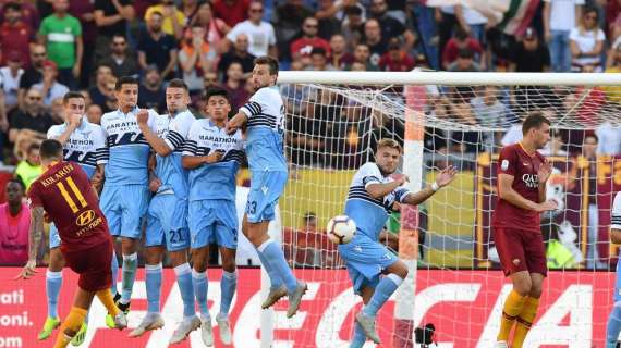 IL TABELLINO di Roma-Lazio 3-1