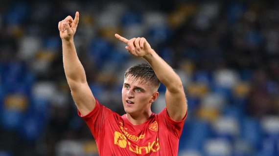 Lecce, Colombo: "Un gol che stavo cercando. Immobile? Forse adesso mi conosce"