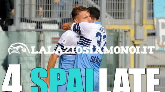 VIDEO - Lazio-Spal 4-1: rivivi i gol di Immobile, Cataldi e Parolo con le urla di Zappulla!