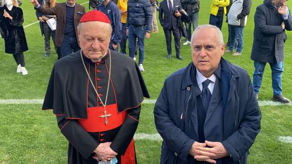 Lazio, Lotito: "Abbattiamo stereotipi e discriminazioni con il calcio" - FOTO & VIDEO