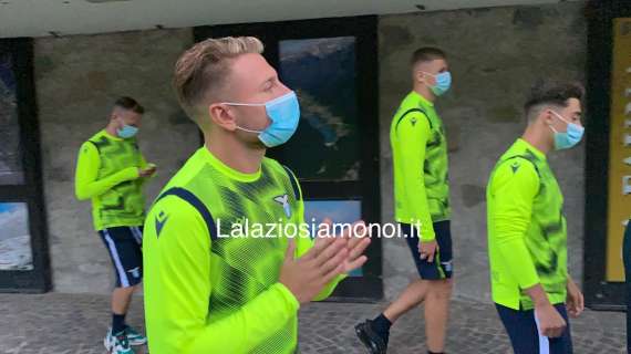 AURONZO GIORNO 3 - Lazio, ore di relax: la squadra va a cena fuori - FT&VD