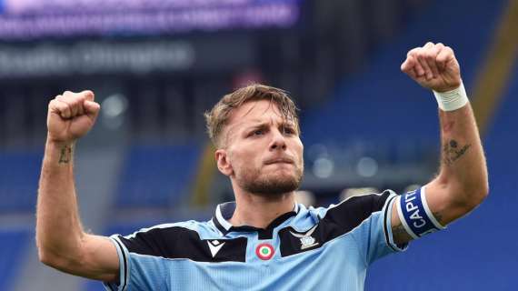 Lazio - Sampdoria, Immobile fa tripletta e raggiunge i 200 gol in carriera