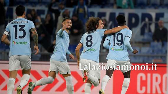 Lazio, che coppia "GuenDia": l'esultanza social del club - FOTO