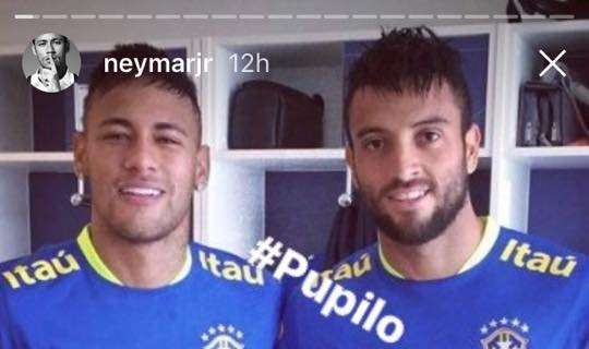 Neymar e gli auguri in ritardo all'allievo Felipe Anderson: "Ieri è stato il compleanno di un ragazzo che stimo"