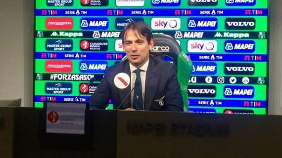 Sassuolo - Lazio, Inzaghi in conferenza: "Ho voluto per forza Caicedo"