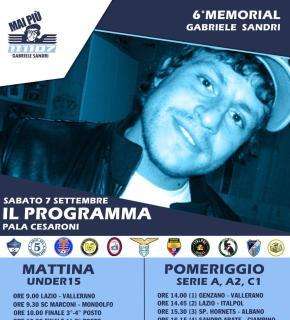 Lazio, oggi a Genzano torneo per Gabriele Sandri: il programma - FT