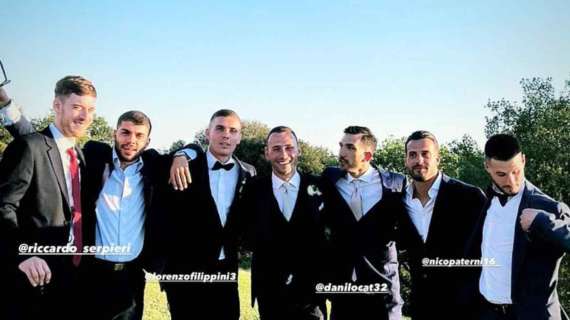 Lazio, fiori d'arancio per Lombardi: presenti tanti ex Primavera - FOTO 