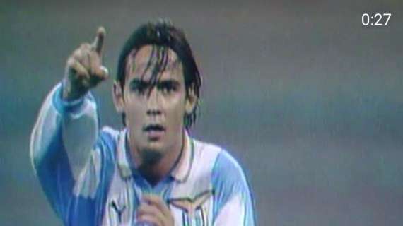 Lazio, 21 anni fa il poker di Inzaghi in Champions: il ricordo del club - VIDEO