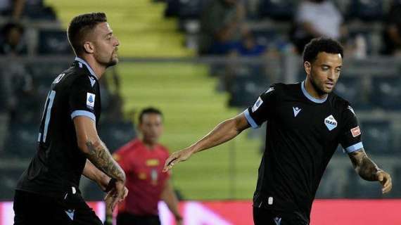 Lazio, è Felipe e Milinkovic show: "Divertimento garantito" - FOTO
