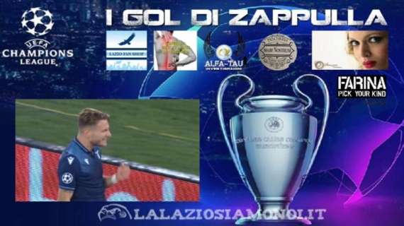 Lazio, i gol del 3-1 allo Zenit di Immobile (2) e Parolo: il video con le urla di Zappulla