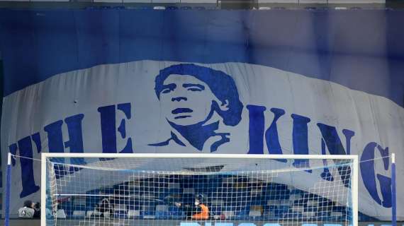 Napoli, ecco la maglia in onore di Maradona per il match con la Lazio - FT
