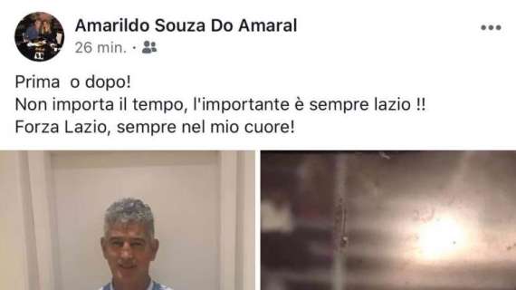 Lazio, Amarildo si veste ancora di biancoceleste: “Sempre nel mio cuore” - FT