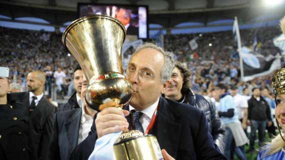 Atalanta - Lazio, Lotito: "Il quinto trofeo della mia gestione. Inzaghi è come un figlio..."