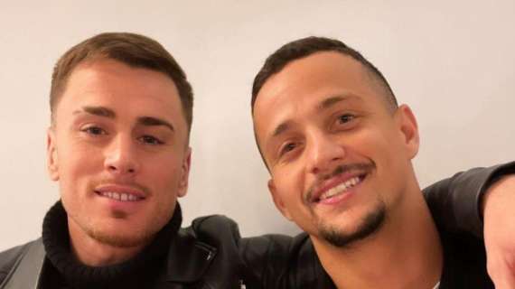 Luiz Felipe, con Patric è questione di 'fratellanza': "Un regalo del calcio" - FOTO