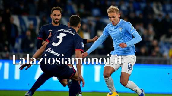 Lazio-Cagliari, Isaksen tra i più positivi: il commento social - FOTO