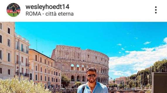Hoedt dichiara amore alla città di Roma. I tifosi si scatenano: "Torna a casa" - FT