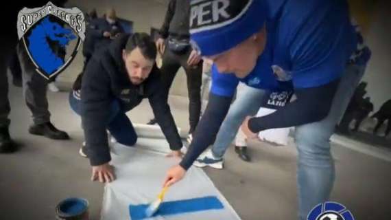 Porto - Lazio, è fair-play tra tifosi: lo striscione di benvenuto dei lusitani - VIDEO