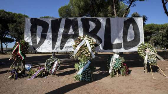 Diabolik, oggi i funerali al Divino Amore di Fabrizio Piscitelli