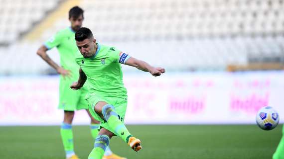 FORMELLO - Lazio, testa al Cagliari: Milinkovic riprende a parte