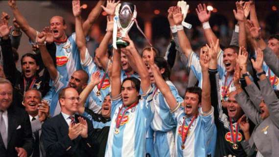 Lazio, vent'anni dalla vittoria della Supercoppa Uefa: il ricordo del club