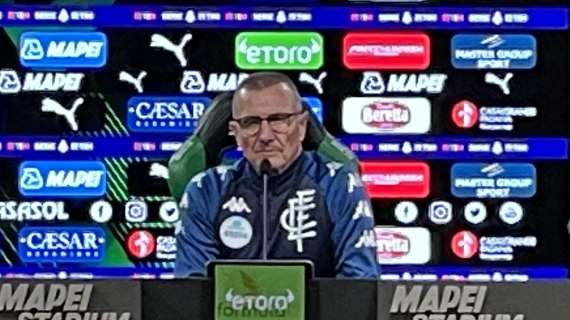 Lazio - Empoli, Andreazzoli: "Contro uno come Milinkovic non hai mezzi"