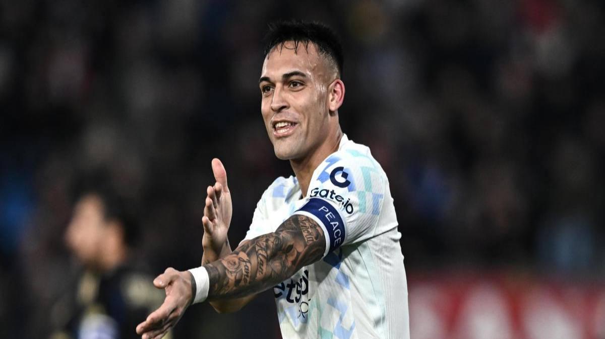Serie A, l'Inter aggancia la Roma: a Pisa la decide Lautaro