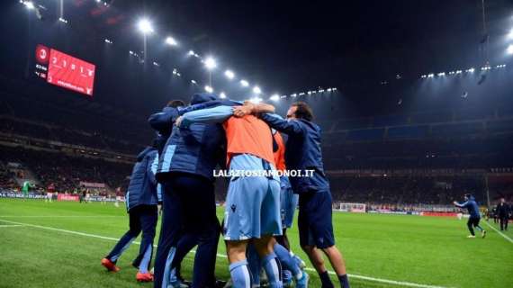 IL TABELLINO di Milan - Lazio 1-2