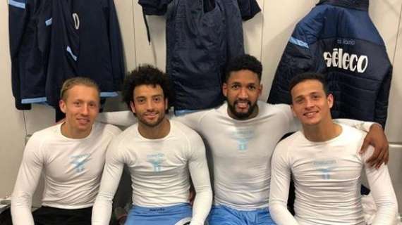 Sassuolo - Lazio, la gioia dei calciatori sui social: "Grande vittoria, insieme siamo più forti"