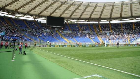 Lazio, l'Olimpico ti sostiene poco: media spettatori bassa, tribune semideserte 