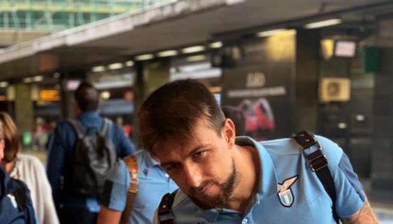 Lazio, tutti in carrozza: squadra in viaggio verso Firenze - FOTO&VIDEO
