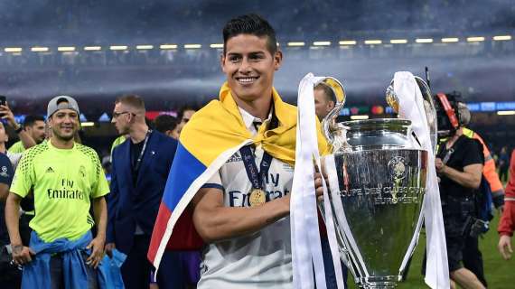 Calciomercato Lazio, James Rodriguez non si allena con il Real: Everton a un passo