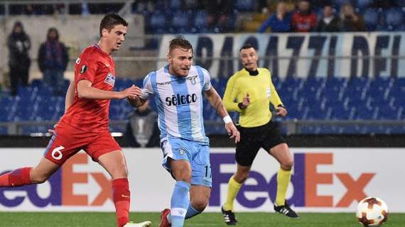 IL TABELLINO di Lazio-Steaua 5-1