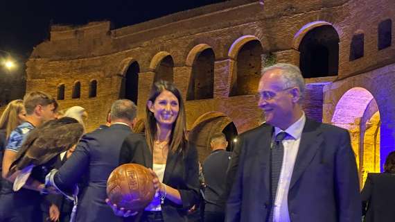 Presentazione Lazio Women, Raggi: "Con eventi come questi rinasce l'Italia"